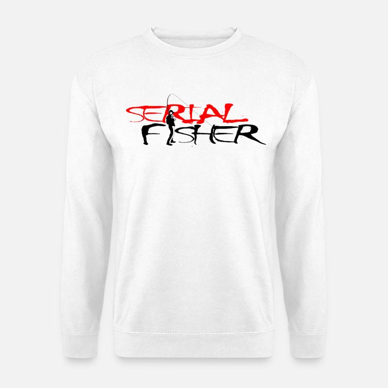 SERIEN-FISCHER - Unisex Pullover - Weiß