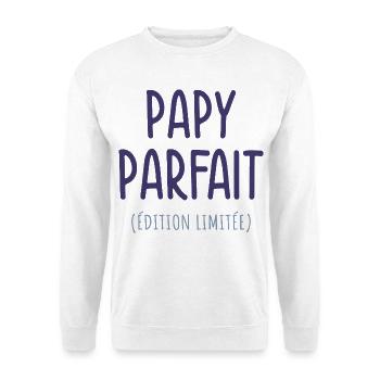 Perfekter Opa Limited Edition Humor Geschenk Great-P - Unisex Pullover - Weiß - Vorne