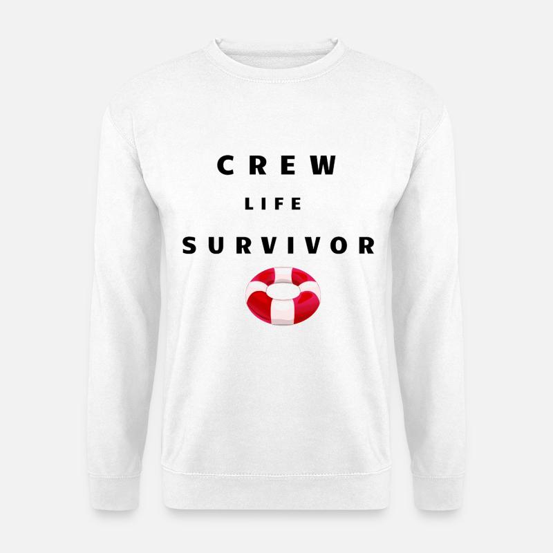 Überlebender des Besatzungslebens - Unisex Pullover - Weiß
