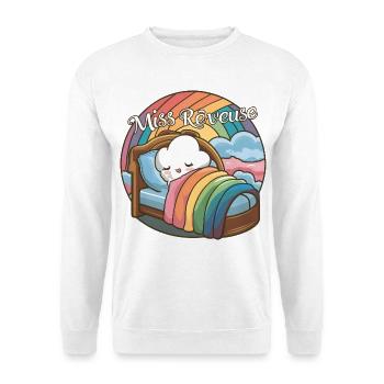 Miss Dreamer Design Child Dreamer and Sleep - Unisex Sweatshirt - white - Front
