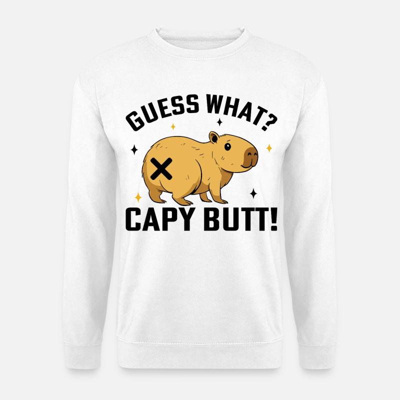 Capybara - Unisex Sweatshirt - white
