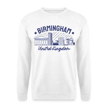 Birmingham United Kingdom - Unisex Sweatshirt - white - Front