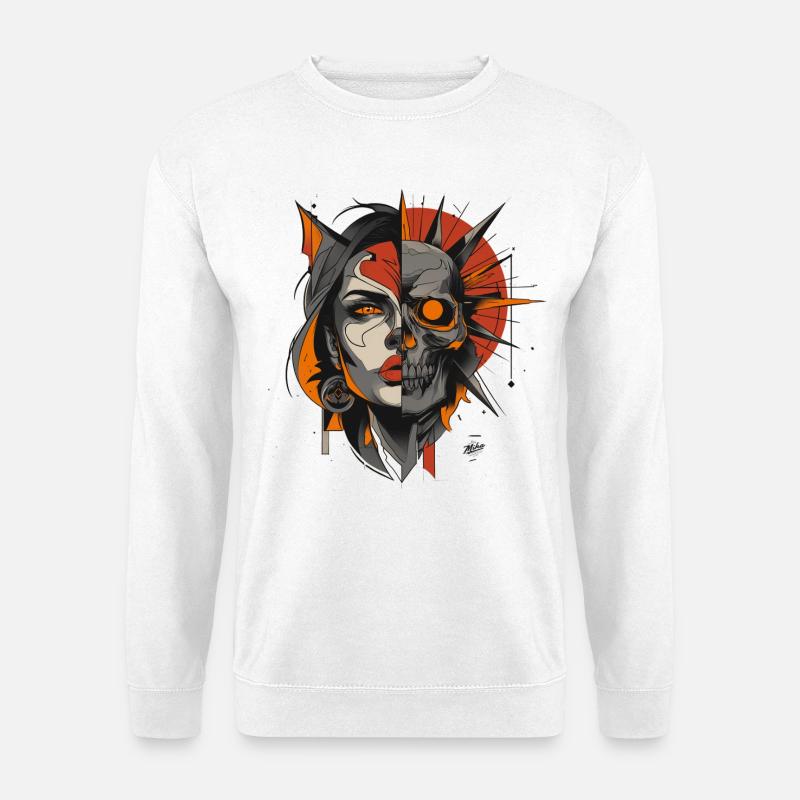 Duality of Mankind - Unisex Pullover - Weiß