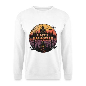 Halloween Ghostly Castle - Unisex Sweatshirt - white - Front