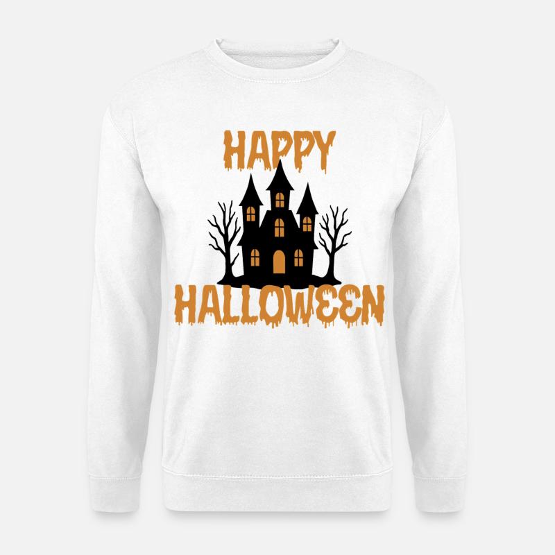 Happy Halloween  - Unisex Pullover - Weiß