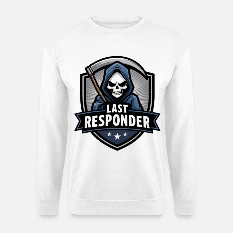 Letzter Responder - Unisex Pullover - Weiß