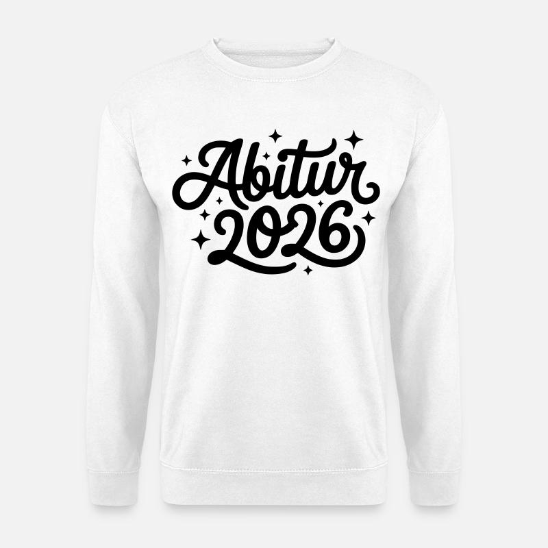 Abitur 2026 - Unisex Pullover - Weiß