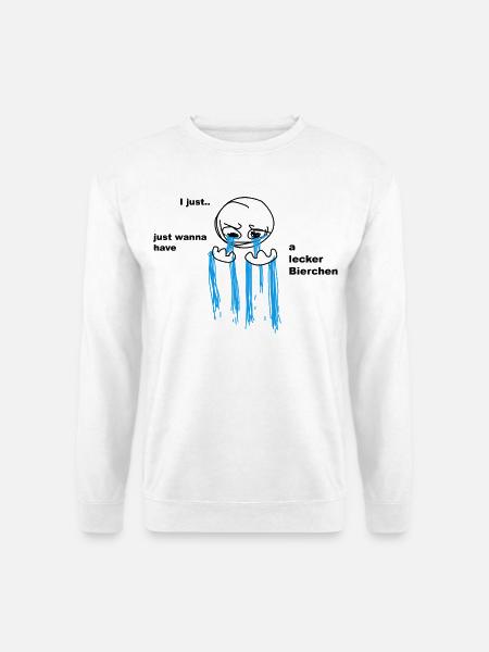 Lecker Bierchen - Unisex Pullover - Weiß