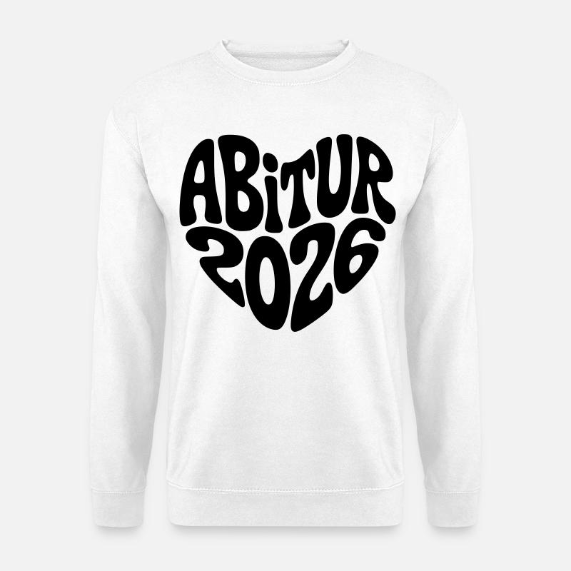 Abitur 2026 - Unisex Pullover - Weiß