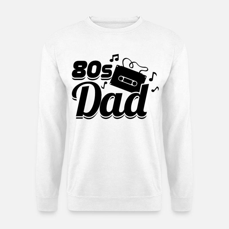 80s Dad - Unisex Sweatshirt - white