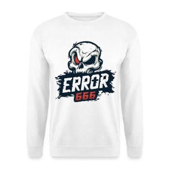 skull_0631 - Unisex Pullover - Weiß - Vorne