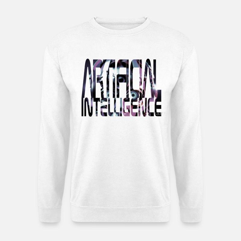 Artificial Intelligence - Unisex Sweatshirt - white