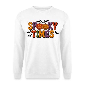 Spooky Times Halloween - Unisex Sweatshirt - white - Front