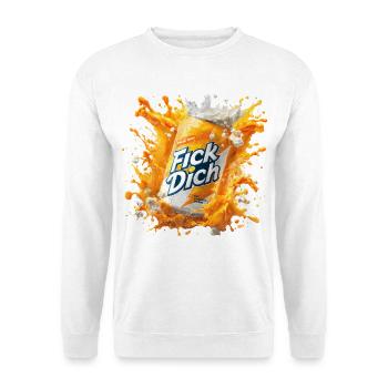 Boîte à slogans provocateurs - Sweat-shirt Unisexe - blanc - Devant