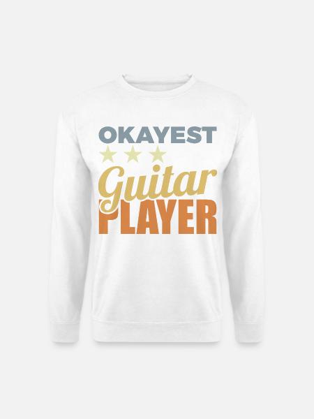 Durchschnittlicher Gitarrenspieler - Unisex Pullover - Weiß