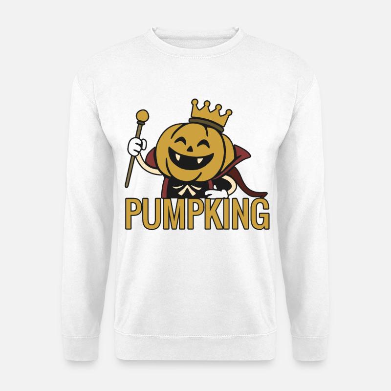 Kürbis - Halloween 2025 - Unisex Pullover - Weiß