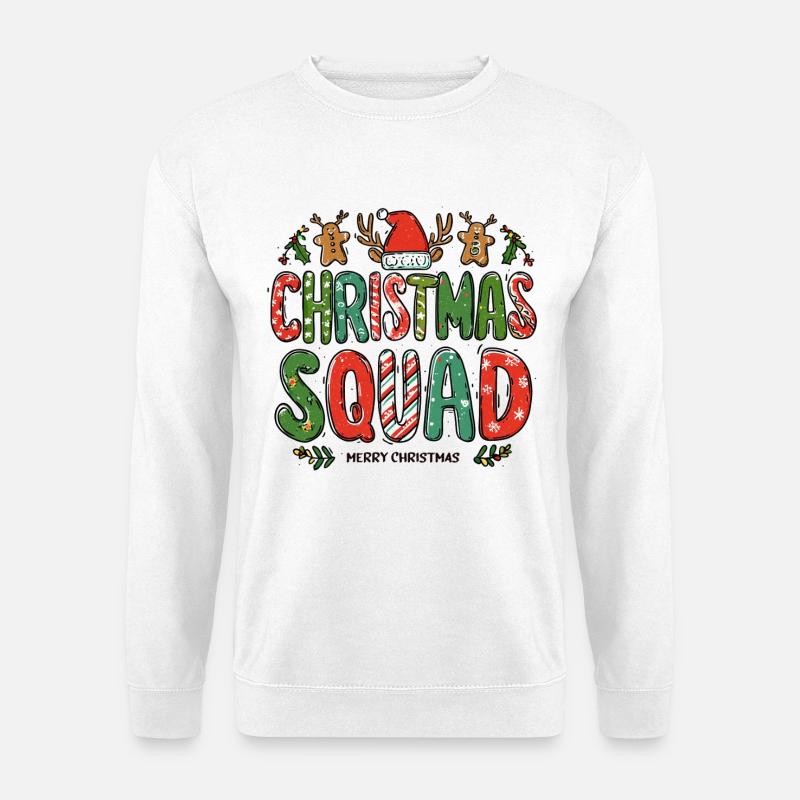 Weihnachts Squad - Unisex Pullover - Weiß