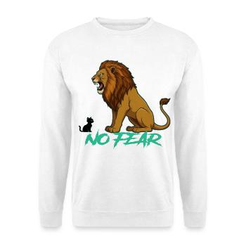 No Fear - Unisex Sweatshirt - white - Front