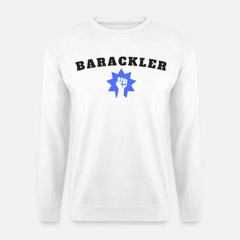 Barackler - Unisex Pullover - Weiß