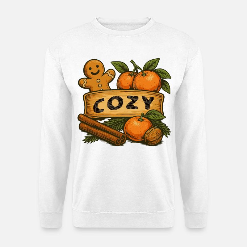 Cozy Winter Design - Unisex Pullover - Weiß
