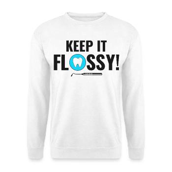 Oral Health Mechanics Dental Professionals - Unisex Sweatshirt - white - Front
