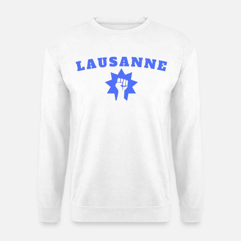Lausanne - Unisex Pullover - Weiß