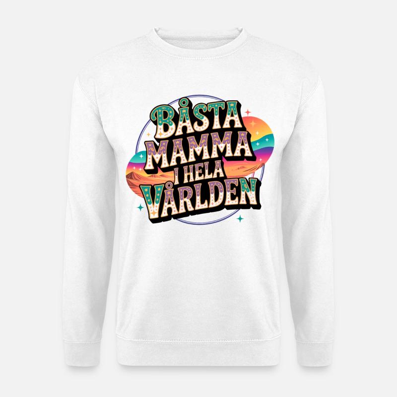 Beste Mama der Welt - Unisex Pullover - Weiß