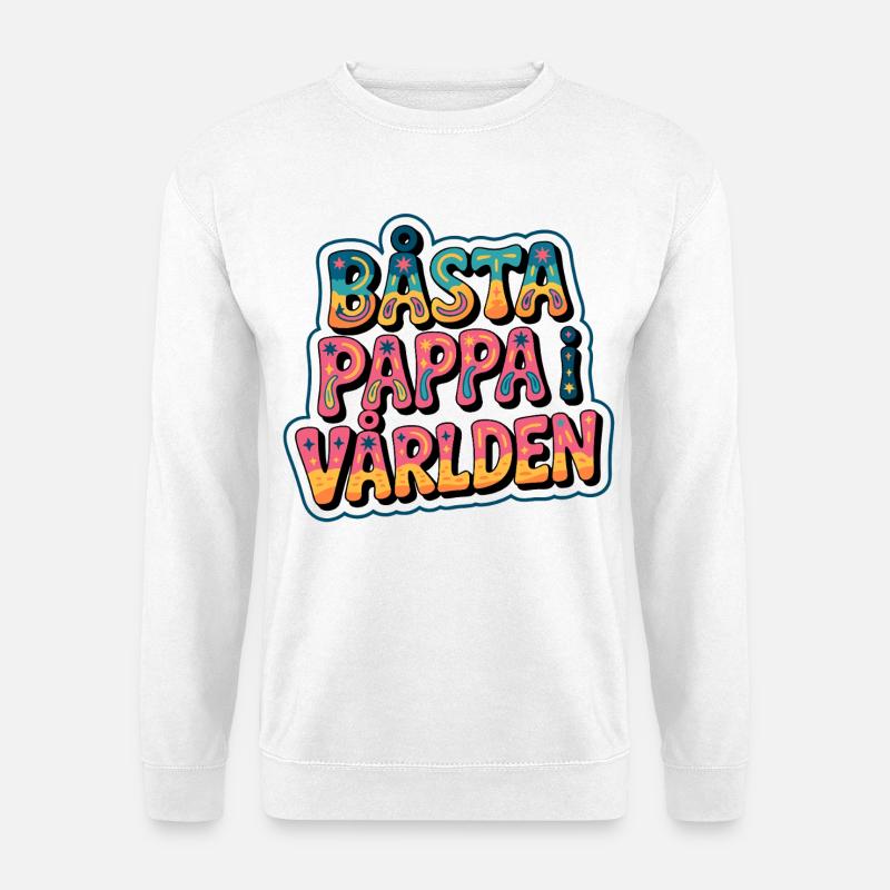 Bästa pappa i världen - Unisex Pullover - Weiß