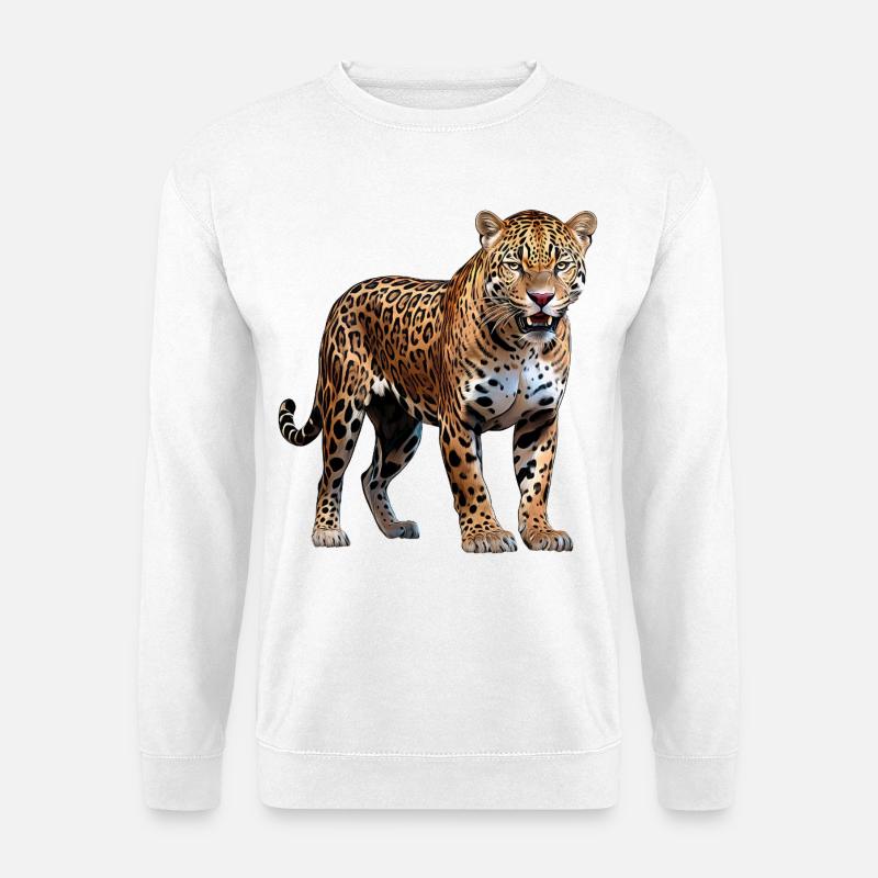 Jaguar - Unisex Pullover - Weiß