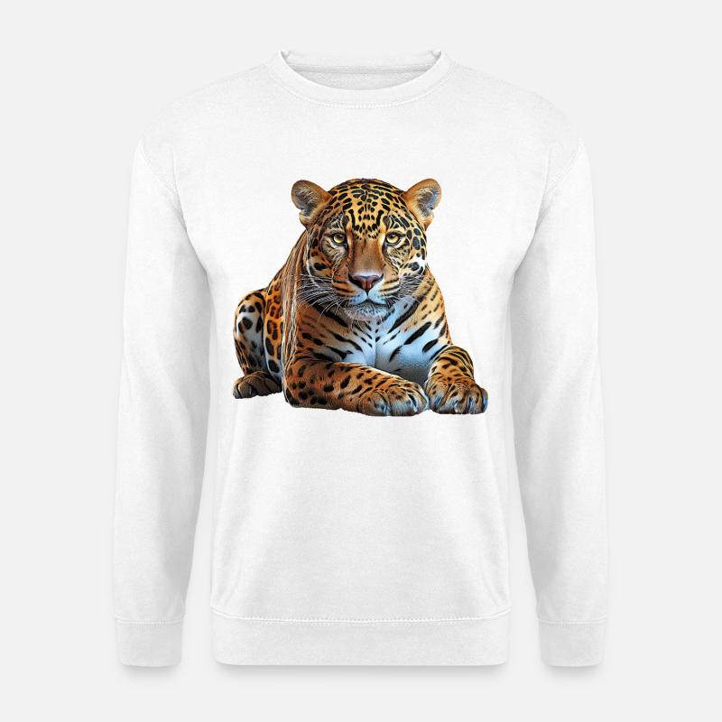 Jaguar - Unisex Pullover - Weiß
