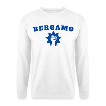 Bergame - Sweat-shirt Unisexe - blanc - Devant