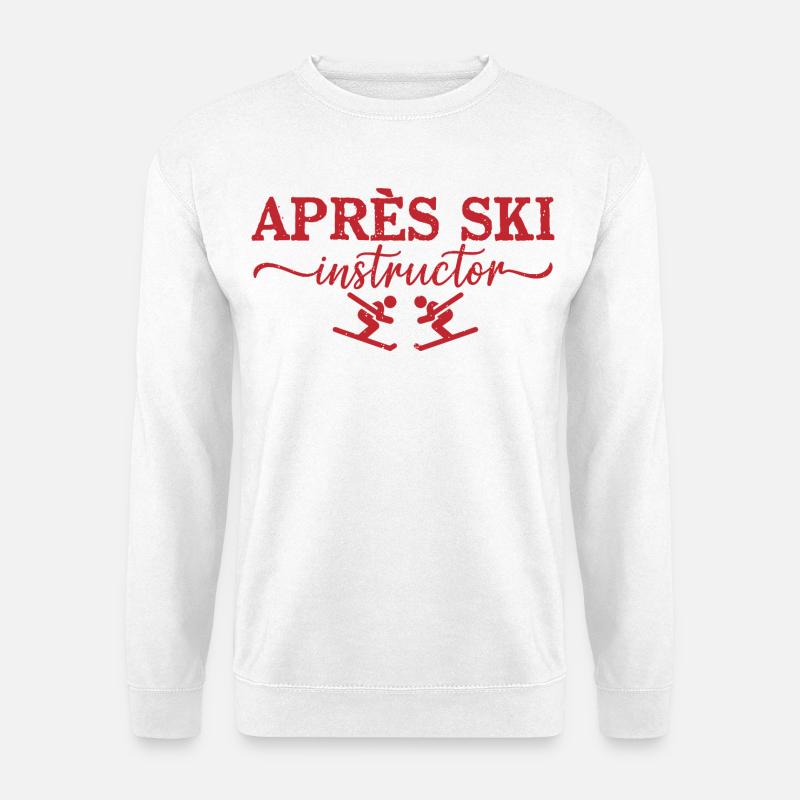 Après Ski Instructor Skilehrer - Unisex Pullover - Weiß