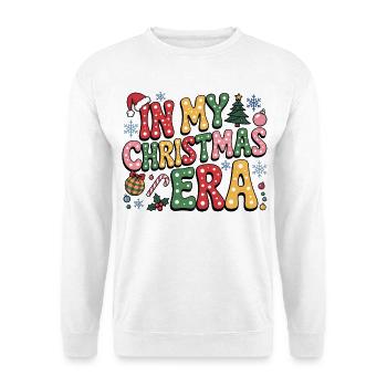 À l’époque de Noël - Sweat-shirt Unisexe - blanc - Devant