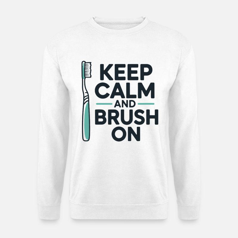Zahntechniker Getriebe Getriebe Design - Unisex Pullover - Weiß