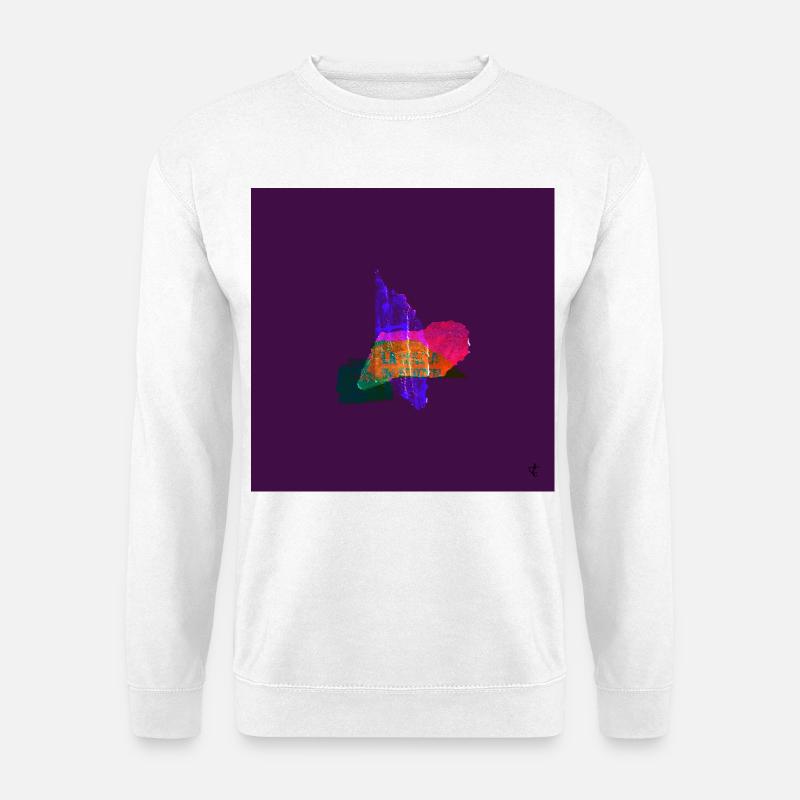 TEXTURA_DE_COLOR_#14 - Unisex Pullover - Weiß