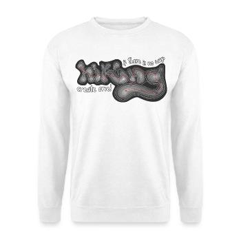 outdoor  - Unisex Pullover - Weiß - Vorne