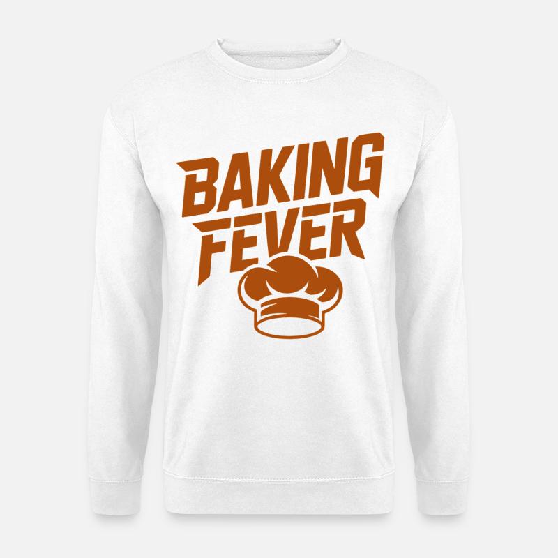 Baking Fever Tee - Unisex Pullover - Weiß