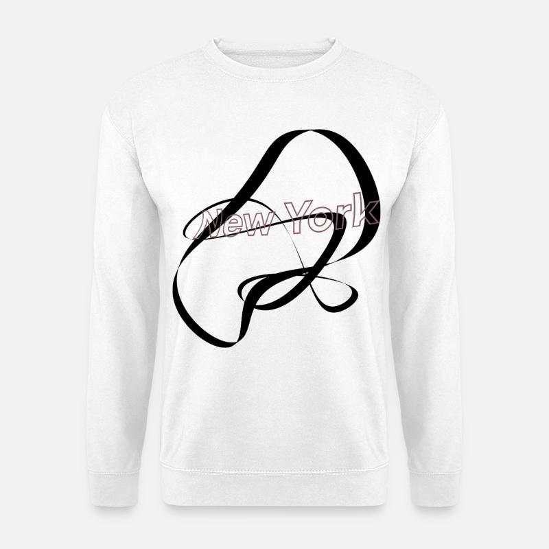 New York - Unisex Pullover - Weiß