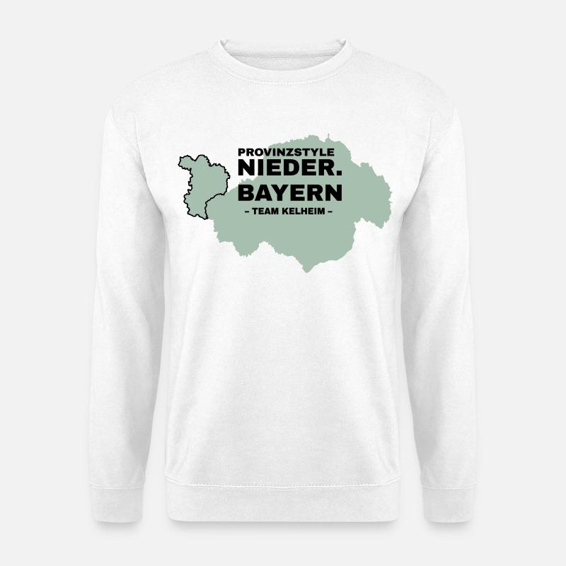 Niederbayern | KELHEIM - Unisex Pullover - Weiß
