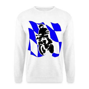 13GeländeSportBayern00 - Unisex Pullover - Weiß - Vorne
