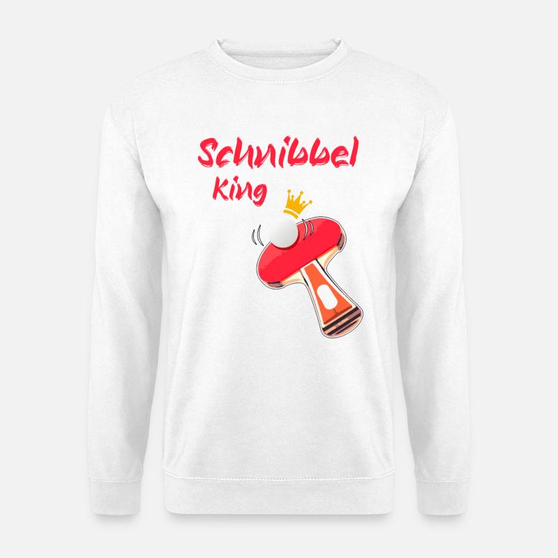 Tischtennis - Unisex Pullover - Weiß