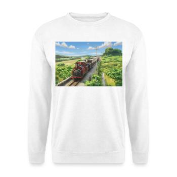 Dduallt-Doppelspiel - Unisex Pullover - Weiß - Vorne