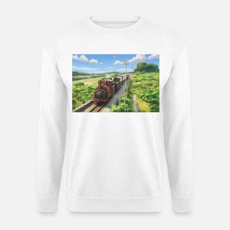 Dduallt Double Header - Unisex Sweatshirt - white