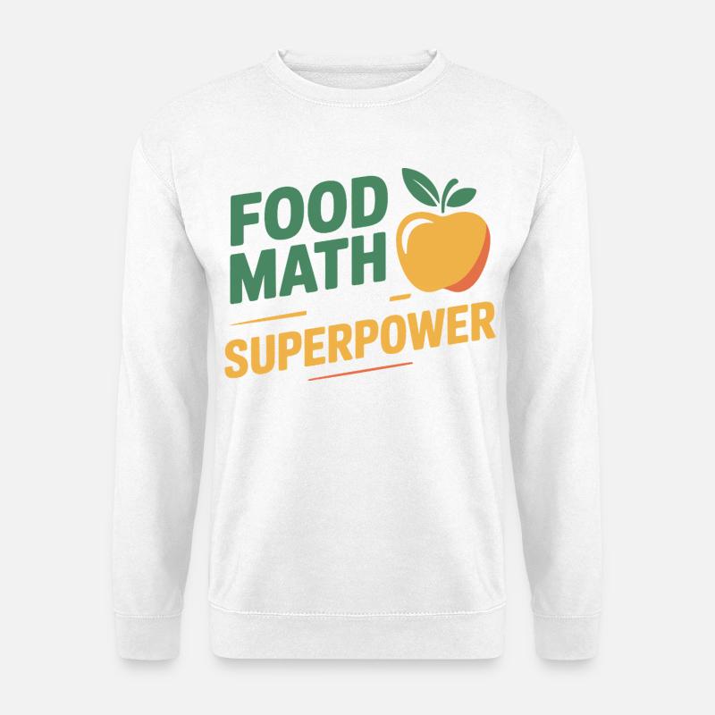 Präzise Berechnung des professionellen Ernährungsberaters - Unisex Pullover - Weiß