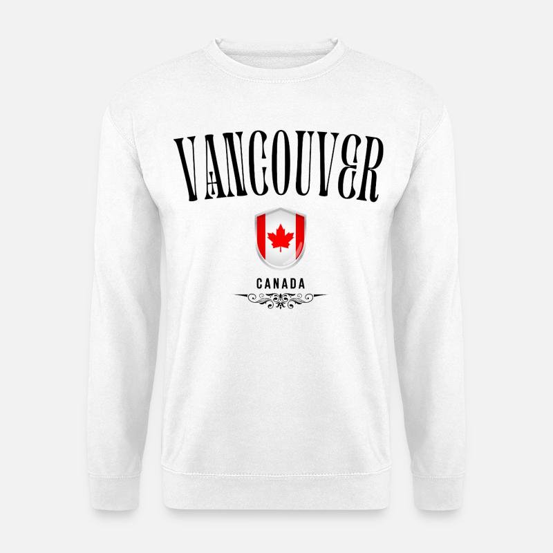Souvenir Vancouver, Vancouver Kanada - Unisex Pullover - Weiß