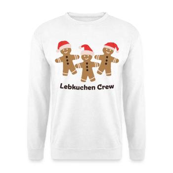 Gingerbread Crew - Christmas Baking with Friends - Unisex Sweatshirt - white - Front