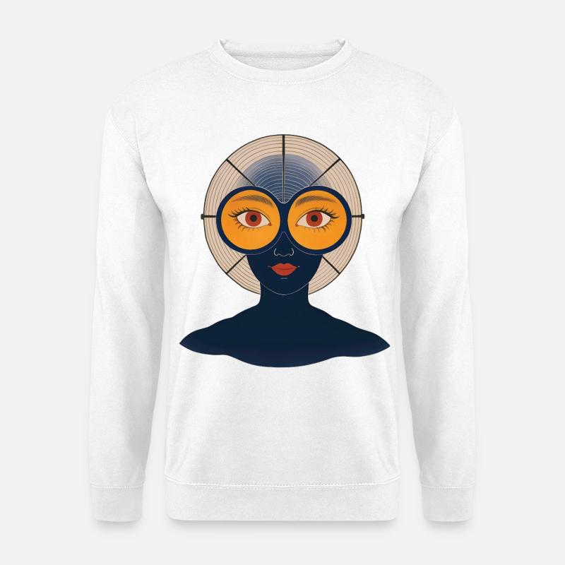 FREE YOUR MIND #2 - nice people - Unisex Sweatshirt - white
