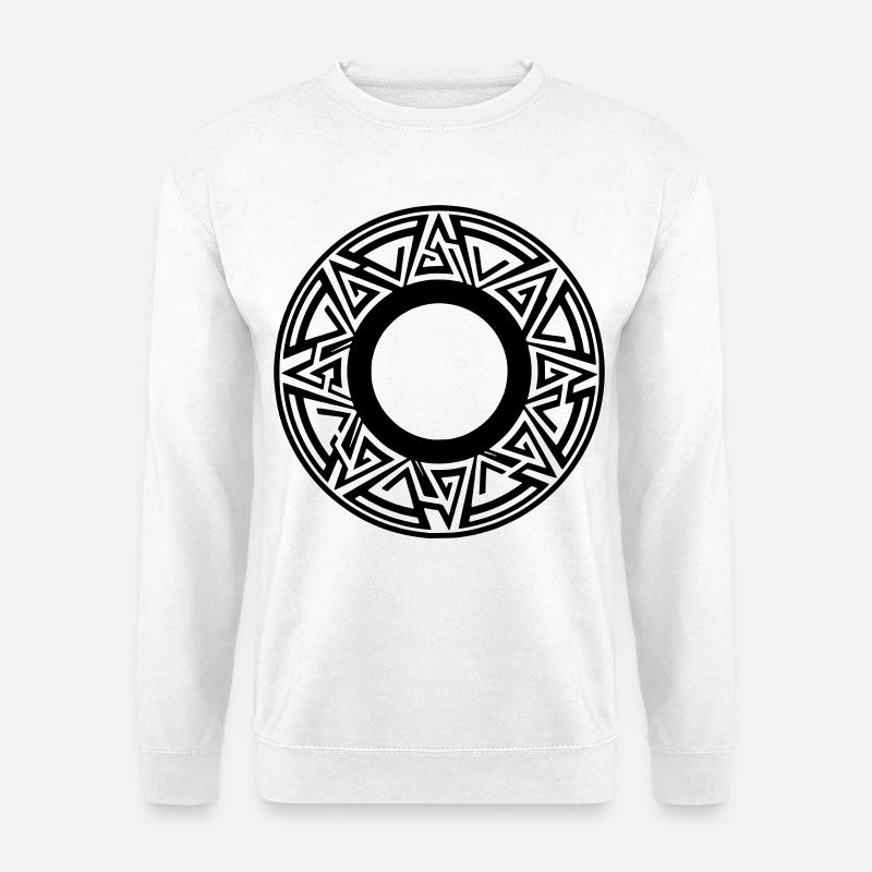 Modern Circle - Unisex Sweatshirt - white