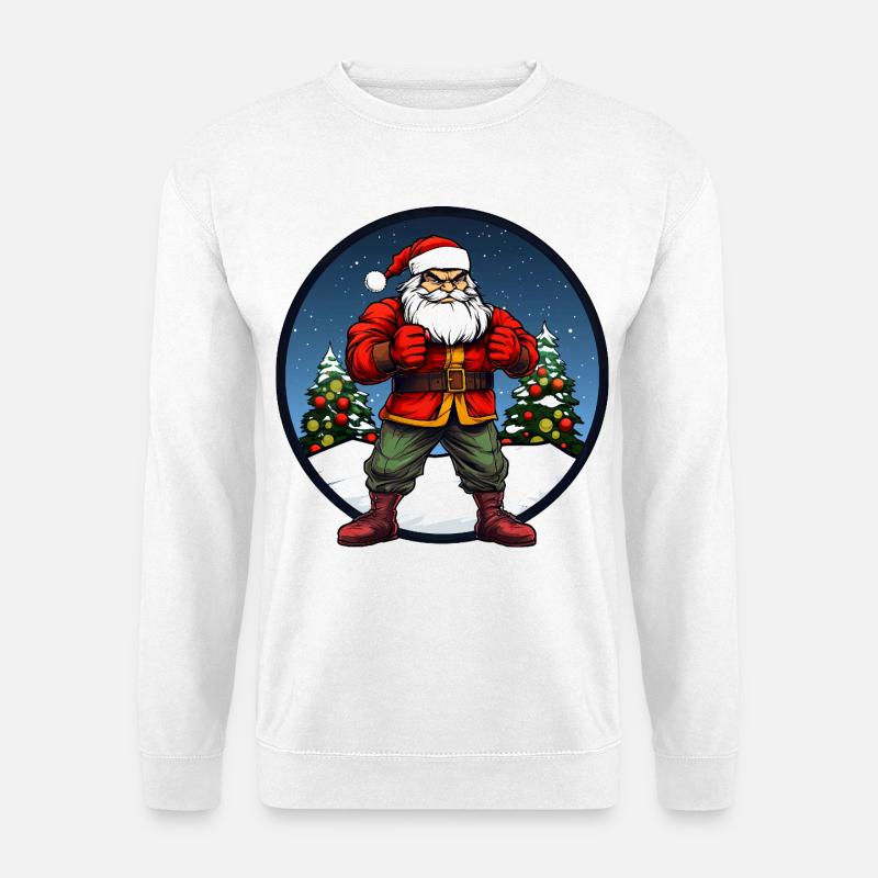 Kämpfer Christmas - Unisex Pullover - Weiß