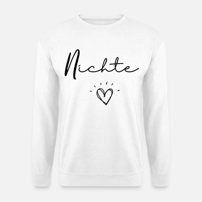nichte - Unisex Pullover - Weiß